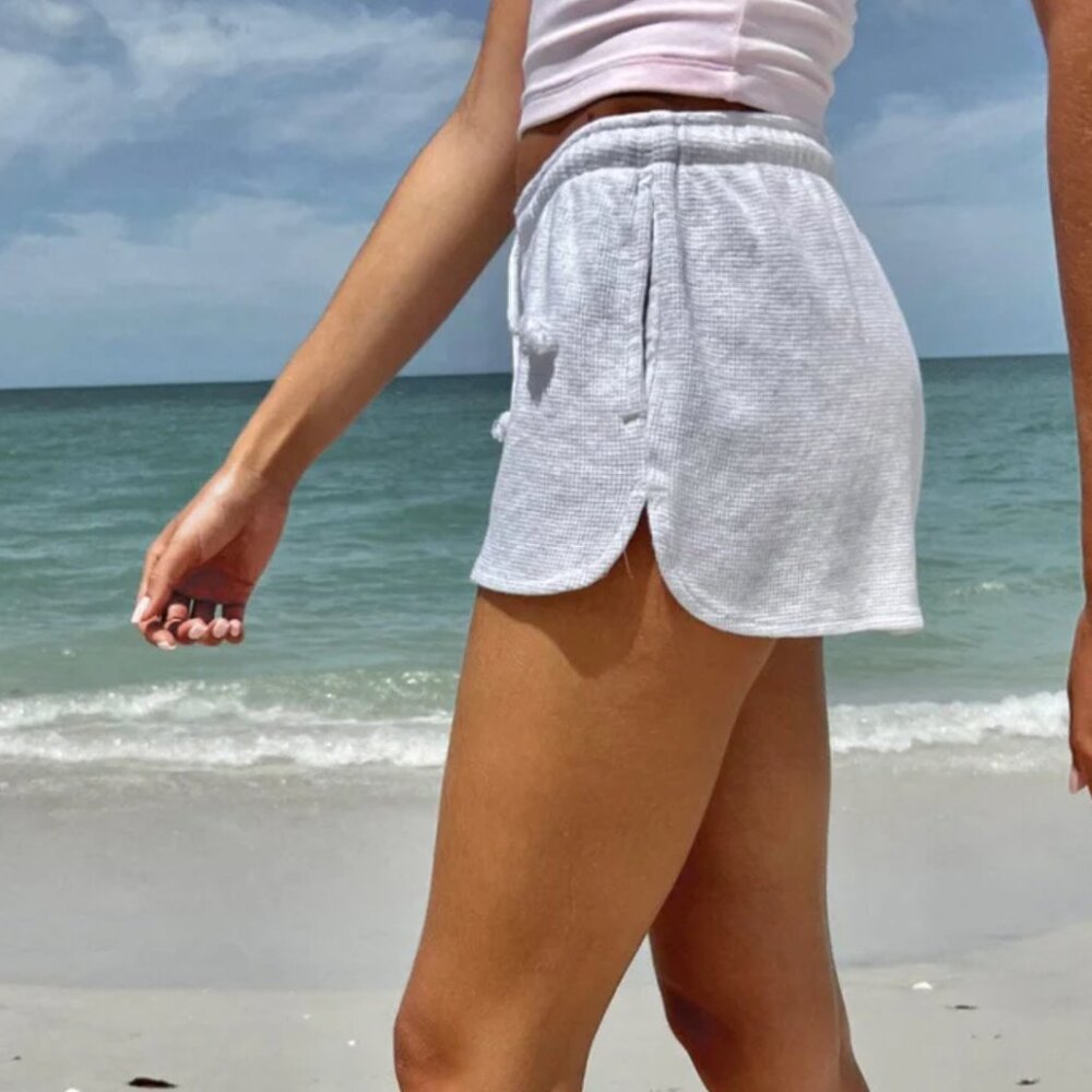Brandy Melville Women's Grey Shorts